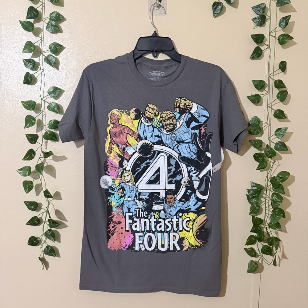 Marvel Fantastic Four Graphic Tee - Dark Gray